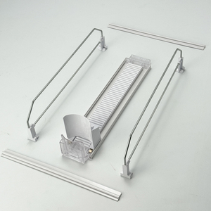 Dispensador de Botellas de Cerveza de Plástico, Soporte para Latas de Refresco, Estante con Rodillos, Organizador de Bebidas Ajustable para Refrigerador - Product Image 5