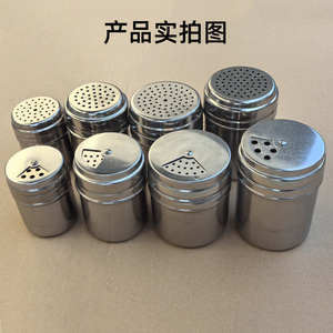 Stainless Steel Pepper Shaker Set L Size Dishwasher Safe For Kitchen Camping Use - Product Image 4