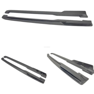 2015-19 <span class=keywords><strong>TTRS</strong></span> Faldas laterales Fibra de carbono Estilo AP Faldas laterales Paneles Extensiones Add-On para Audi Sports TTS/<span class=keywords><strong>TTRS</strong></span> MK3 - Product Image 1
