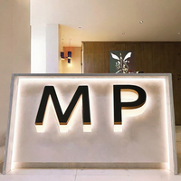 Enseigne en lettres PVC rétroéclairées par LED pour la décoration de vitrine, bureaux, mariages, commerces, hôpitaux