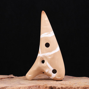 Ocarina en céramique de haute qualité à 12 trous, tonalité Alto C, pour débutants, enseignement scolaire, instrument de musique ethnique - Product Image 3
