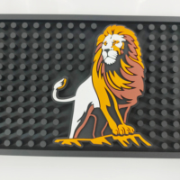 Tapete de Bar de Silicona/PVC Suave y Sostenible de Estilo Moderno - Color/Tamaño Personalizable, Certificado CE, con Logotipo del Cliente