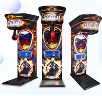 Machine à poinçonner pour arcade à pièces pour parc d'attractions Machine à poinçonner pour boxe Machine de boxe pour adultes