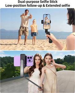 Mini Foldable Carbon Fiber Stainless Steel <b>Selfie</b> <b>Stick</b> for iPhone Extendable 1000mm Compact Design for Vlog/Video Live - Product Image 4