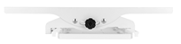 Support mural inclinable pour téléviseur en acier laminé à froid blanc, inclinaison +/-15°, distance 60 mm, VESA 600x400 mm, pour téléviseurs de 32 à 70 pouces, capacité 50 kg, CE/RoHS