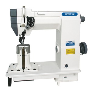 Machine à coudre à aiguille simple ZY9910 pour cuir et chaussures, équipement de fabrication de chaussures semi-automatique de type rouleau - Product Image 4