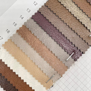 Tela de Cuero PU a Precio de Mayoreo, Color Personalizado, 0.85-0.9MM, Tela de Cuero PU <span class=keywords><strong>para</strong></span> Vestidos y Faldas - Product Image 4