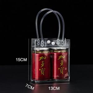 定制Logo促销透明包美容透明塑料礼品化妆品防护Pvc购物化妆包透明手提袋 - Product Image 6