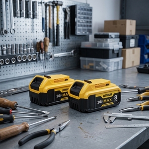 Batería de Repuesto de <span class=keywords><strong>20V</strong></span> 4.0Ah 18650 Compatible con Sierras, Amoladoras y Herramientas de Jardín DEW - Product Image 4