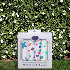 Fabricant <span class=keywords><strong>personnalisé</strong></span> 120 cm 100% bambou et coton biologique ensemble de couvertures d'emmaillotage pour nouveau-né - Product Image 2