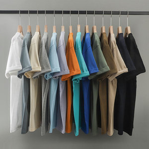 Camisetas de Lujo para Hombre, Estilo Hip Hop Urbano, Estilo Chino, Holgadas, de Gran Tamaño, 100% Algodón, 240 g/m², Estampadas, Transpirables - Product Image 3