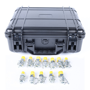 Instrument de mesure haute précision à cinq jauges, boîtier noir double couche, personnalisé par le fabricant, pour excavatrices, étiquetage DIY, vente en gros - Product Image 3