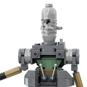 Funbuild <span class=keywords><strong>Star</strong></span> Plan Bricks Toys Serie <span class=keywords><strong>Wars</strong></span> IG-12 <span class=keywords><strong>Action</strong></span> Figure Giocattolo Costruibile in Plastica MOC Modellino Educativo Mattoncini - Product Image 3