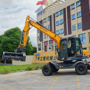 Máy nghiền gỗ, máy cắt cỏ, máy nghiền bụi cây, máy nghiền mùn cưa Xuvol Forestry Machinery XVJ-100SMJ, máy nghiền rừng 1 mét - Product Image 5