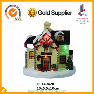 2016 New Design Lights Christmas Village Houses - Product Image 4