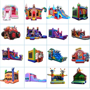 Castillo hinchable con tobogán Tolva de animales hinchable Casa de rebote con tobogán Pequeño CASTILLO DE SALTO para niños - Product Image 6