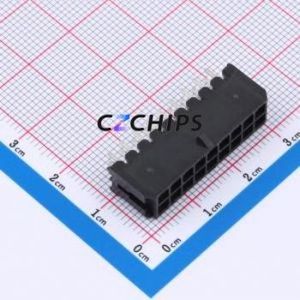 W300121KC-18PB2123 Wire-to-Board Pin Header Through hole Component THT,P=3mm Connector 2x9P 3mm Through Hole Micro-Fit MX 3.0 - Product Image 1