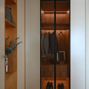 2024 bon prix armoires de placard en bois <span class=keywords><strong>vêtements</strong></span> armoire en bois <span class=keywords><strong>vêtements</strong></span> <span class=keywords><strong>robe</strong></span> armoires de garde-<span class=keywords><strong>robe</strong></span> en bois pour armoire de chambre - Product Image 6