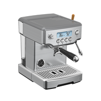 Machine à café expresso semi-automatique Anbo 2026 1800W 20 bars en acier inoxydable avec bouton de commande Thermo Block pour la maison, le café, OEM