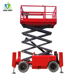Plataforma Elevadora de Tijera Eléctrica Hidráulica de 8m 10m 12m 14m 16m Diseñada por <span class=keywords><strong>Nifty</strong></span> Haulotte - Product Image 4