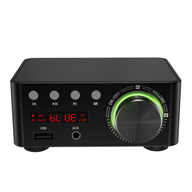 BT digital power amplifier Class D home mini audio small hifi fever lossless player 100W