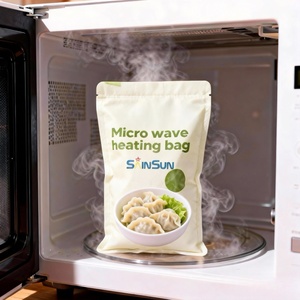 Bolsa Esterilizada Apta para Microondas para Dumplings, Raviolis y Alimentos al Vapor, Sopa Hotpot, Tamaño OEM Disponible, Bolsa Retortable - Product Image 1