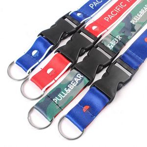 Mini lanière en polyester quantité minimale de commande personnalisée en usine avec offset et sérigraphie Produit avec logo OEM - Product Image 4