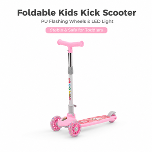 Patinete Plegable Moderno para Niños, Ligero, de 3 Ruedas, con Ruedas LED de PU, Juguete Educativo para Deportes al Aire Libre - Product Image 1