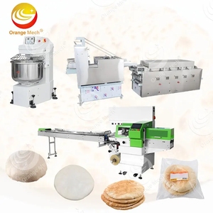 Pequeña línea de producción completamente automática de Roti para pan lavash <span class=keywords><strong>armenio</strong></span> libanés crepé árabe línea de producción de pan plano horno Conveyo - Product Image 1