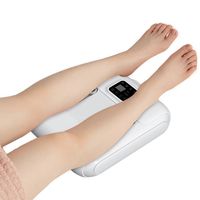 Masseur de pieds portable avec télécommande, 20 vitesses et batterie rechargeable