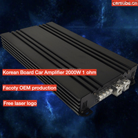 Amplificateur stéréo de voiture Mono RMS 2000W 1D Strong Bass Subwoofer Amplifier Peak 4000W Max 1ohm Class D Car Amplifier Monoblock