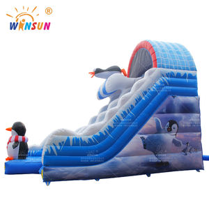 Toboganes Inflables de Cocodrilo WINSUN, Juegos Inflables Comerciales, Tobogán Seco Inflable, <span class=keywords><strong>Juguete</strong></span> Infantil, Toboganes Inflables de Pingüino en Venta - Product Image 2