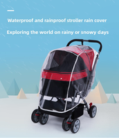 Poussette de jogging pour animaux de compagnie de qualité supérieure, durable et respirante, avec logo personnalisé, roues en caoutchouc confortables