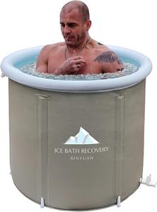 2025 nouvelle mise à niveau baignoire pliable pour adulte baignoire <span class=keywords><strong>gonflable</strong></span> portable avec pompe de vidange - Product Image 5