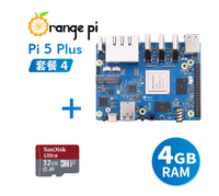 Placa de Desarrollo OrangePi 5 PLUS con Rockchip RK3588, Decodificación 8K con SSD Externo, Wi-Fi y Bluetooth