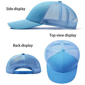 หมวก<span class=keywords><strong>กอล์ฟ</strong></span>ตาข่ายแบบปรับแต่งได้สำหรับทุกเพศหมวกทรักเกอร์6แผงระบายอากาศได้ดี - Product Image 3