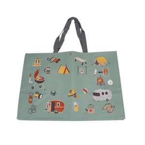 Grand sac fourre-tout écologique en polypropylène laminé recyclé avec logo personnalisé sac à provisions réutilisable avec logo personnalisé - Product Image 5