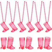 Mini-gobelets en plastique pour enfants avec collier – Cadeau promotionnel 2024 pour fêtes d'anniversaire, Noël et événements scolaires