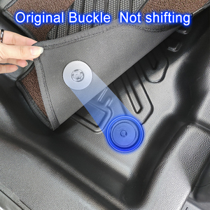 Tapis de sol de voiture personnalisés en TPE 5D antidérapants et imperméables, ensemble complet 4 pièces avant et arrière, pour <span class=keywords><strong>Ford</strong></span> EDGE 2013 et plus - Product Image 4