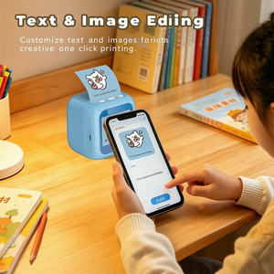 B6 AI Portable Thermal <b>Printer</b> <b>Mini</b> Pocket <b>Printer</b> 2.8Inch Intelligent kids <b>Printer</b> 1500mAh Battery 240*320 IPS Gift Educational - Product Image 5