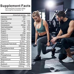 Winstown Protéine de lactosérum Créatine Monohydrate Gainer de Masse Construire le Muscle Ravitaillement Reconstruire l'Avance Supplément de Puissance Gainer Haute Protéine - Product Image 4