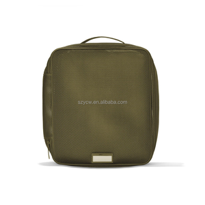 Lot de 4 cubes de rangement pliables légers grande capacité en polyester avec fermeture éclair et poignée souple, unisexe, pour bagages de <span class=keywords><strong>voyage</strong></span> - Product Image 2