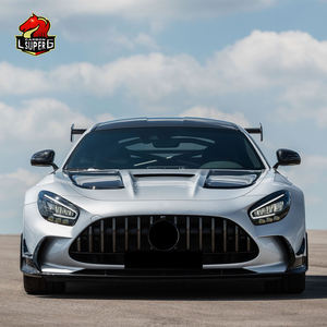 Para <span class=keywords><strong>Mercedes</strong></span> Benz <span class=keywords><strong>Amg</strong></span> GT/<span class=keywords><strong>GTC</strong></span>/GTS, kit de carrocería de fibra de carbono, alerón de parachoques delantero y trasero, guardabarros, faldones laterales - Product Image 2