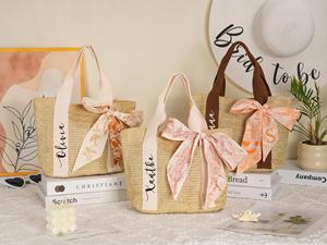 Bolsas <span class=keywords><strong>de</strong></span> Playa <span class=keywords><strong>de</strong></span> Paja Personalizadas, Regalos para Damas <span class=keywords><strong>de</strong></span> Honor y Despedidas <span class=keywords><strong>de</strong></span> Soltera, Bodas, Verano, Otoño - Product Image 5