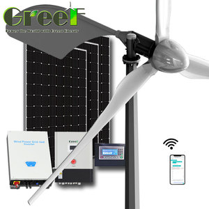Aerogenerador GreeF de 10KW Trifásico de Eje Horizontal con Diámetro de Rotor de 2.8m para Casa o Granja, Kit Completo - Product Image 2