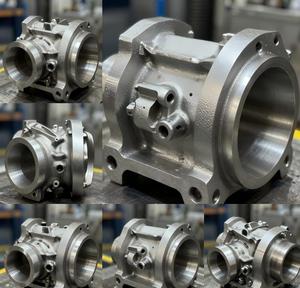 Prototypage rapide par moulage à la cire perdue d'une turbine de turbocompresseur en acier inoxydable pour l'automobile - Product Image 5
