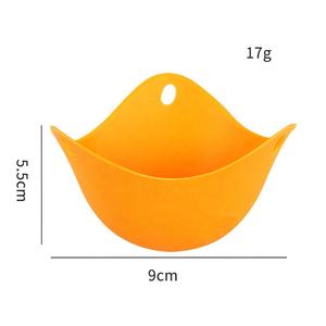 Moule de cuisson en silicone pour œufs, antiadhésif, pour la cuisson des œufs pochés, idéal pour la cuisine domestique et la vente en gros - Product Image 6