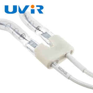 230v 1500w ống thạch anh sóng ngắn vàng phản xạ hồng ngoại vòng halogen đèn sưởi ấm - Product Image 6