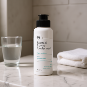 Poudre enzymatique nettoyante V21 Essential 90g – Nettoyant visage doux hydratant en profondeur - Product Image 5