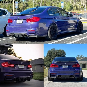 Alerón Trasero de Fibra de Carbono con Acabado Pulido y Pintura UV Estilo M4 para BMW Serie 3 F30 F35 y M3 F80 Sedán 2011-2019, Marca DGRCCS - Product Image 6